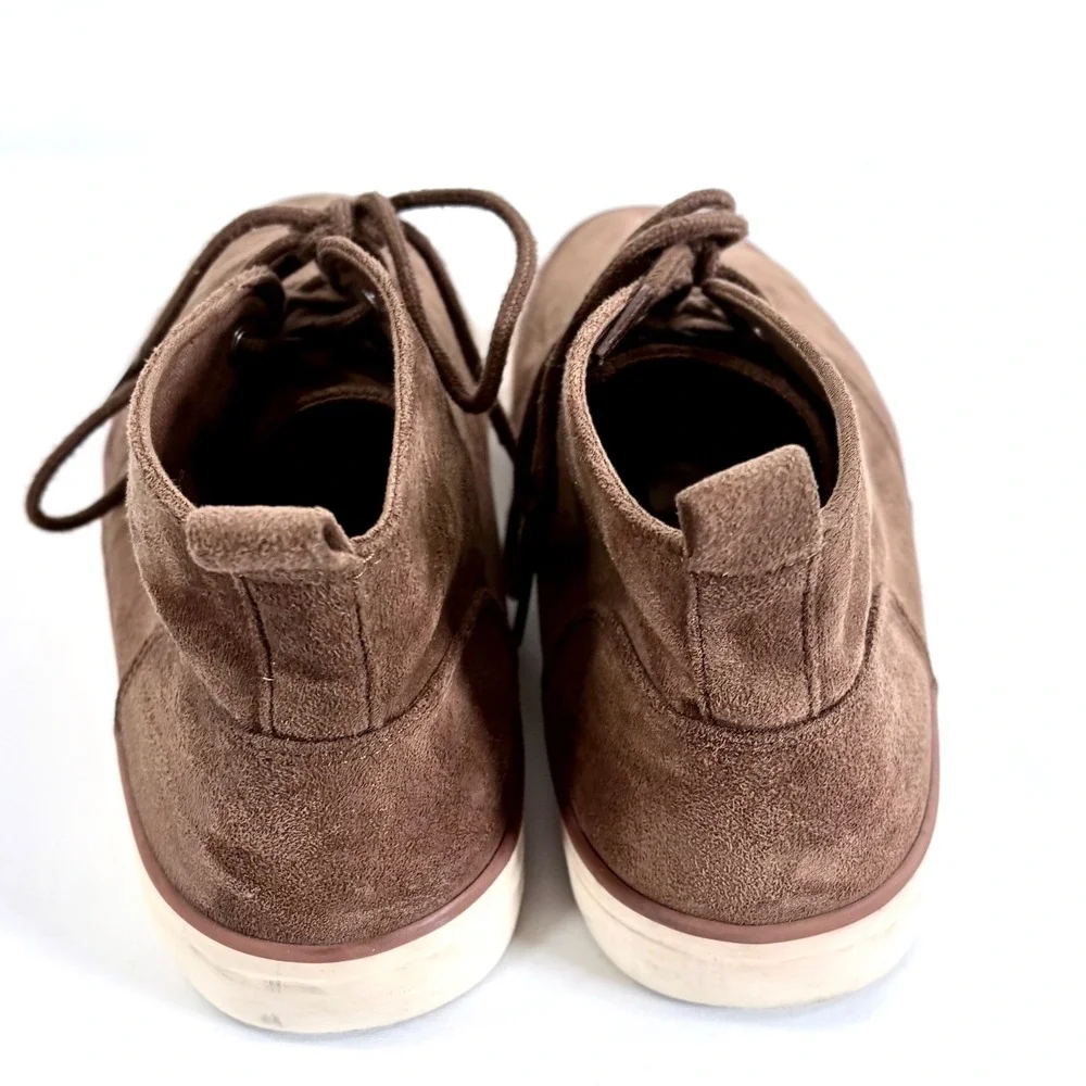 Banana Republic Mens Chukka Sneaker Deep Brown Suede Lace Up‎ Size 10.5